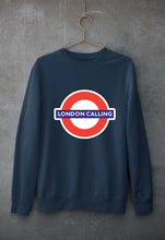 Load image into Gallery viewer, London Calling Unisex Sweatshirt for Men/Women-Navy Blue-Ektarfa.online
