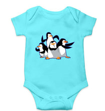 Load image into Gallery viewer, Penguins of Madagascar Kids Romper For Baby Boy/Girl-0-5 Months(18 Inches)-Sky Blue-Ektarfa.online
