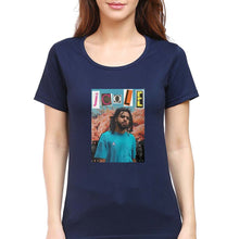 Load image into Gallery viewer, J. Cole T-Shirt for Women-Navy Blue-Ektarfa.online
