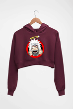 Load image into Gallery viewer, Jiraiya Crop HOODIE FOR WOMEN-Maroon-Ektarfa.online
