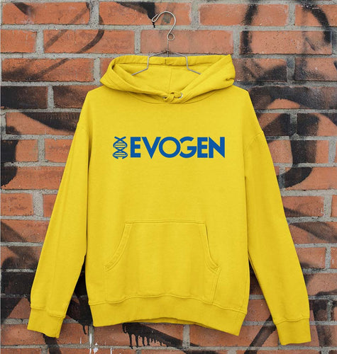 Evogen Unisex Hoodie for Men/Women-Mustard Yellow-Ektarfa.online