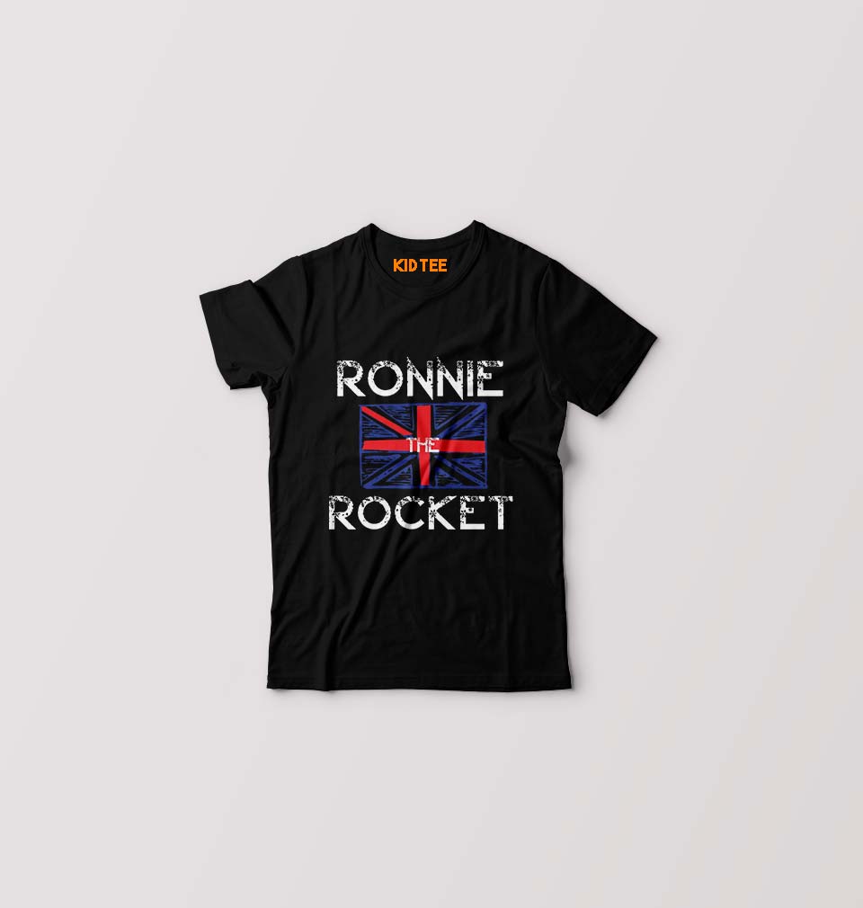 Ronnie O'Sullivan Snooker Kids T-Shirt for Boy/Girl-Black-Ektarfa.online