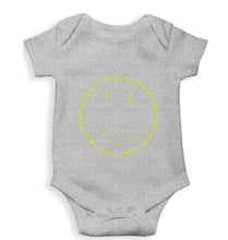 Load image into Gallery viewer, Strong Emoji Kids Romper For Baby Boy/Girl-0-5 Months(18 Inches)-Grey-Ektarfa.online
