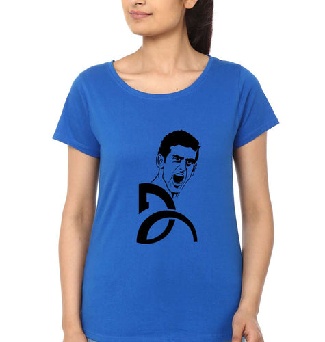 Novak Djokovic T-Shirt for Women-Royal Blue-Ektarfa.online