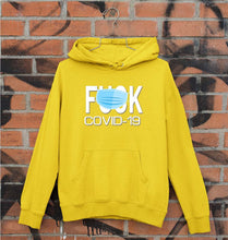 Load image into Gallery viewer, Covid 19 Unisex Hoodie for Men/Women-Mustard Yellow-Ektarfa.online
