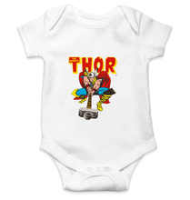 Load image into Gallery viewer, The Mighty Thor Kids Romper For Baby Boy/Girl-0-5 Months(18 Inches)-White-Ektarfa.online
