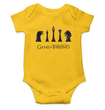 Load image into Gallery viewer, GOT Game of Thrones Kids Romper For Baby Boy/Girl-0-5 Months(18 Inches)-Yellow-Ektarfa.online
