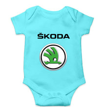 Load image into Gallery viewer, Skoda Kids Romper For Baby Boy/Girl-0-5 Months(18 Inches)-Sky Blue-Ektarfa.online
