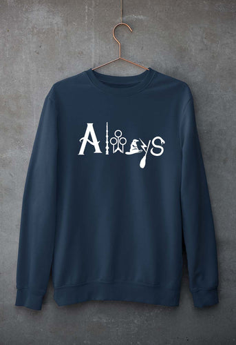 Harry Potter Unisex Sweatshirt for Men/Women-Navy Blue-Ektarfa.online