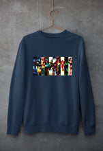 Load image into Gallery viewer, Superhero Unisex Sweatshirt for Men/Women-Navy Blue-Ektarfa.online
