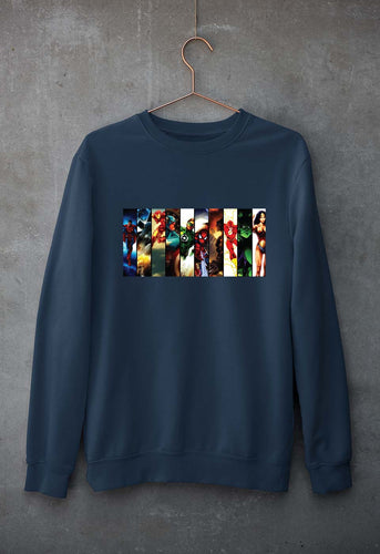 Superhero Unisex Sweatshirt for Men/Women-Navy Blue-Ektarfa.online