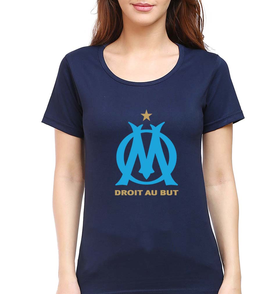 Marseille T-Shirt for Women-Navy Blue-Ektarfa.online