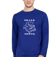 Load image into Gallery viewer, Gym Shark Power Full Sleeves T-Shirt for Men-Royal Blue-Ektarfa.online
