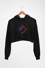 Load image into Gallery viewer, Marco Polo Crop HOODIE FOR WOMEN-Black-Ektarfa.online
