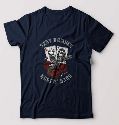 Guns N' Roses T-Shirt for Men-Navy Blue-Ektarfa.online