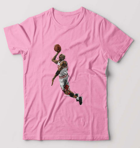 Michael Jordan T-Shirt for Men-Light Baby Pink-Ektarfa.online