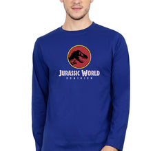 Load image into Gallery viewer, Jurassic World Full Sleeves T-Shirt for Men-Royal Blue-Ektarfa.online
