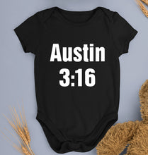 Load image into Gallery viewer, Stone Cold Steve Austin (WWE) Kids Romper For Baby Boy/Girl-Black-Ektarfa.online

