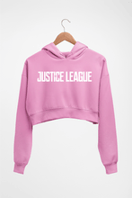 Load image into Gallery viewer, Justice League Crop HOODIE FOR WOMEN-Light Baby Pink-Ektarfa.online
