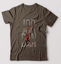 Load image into Gallery viewer, Michael Jordan T-Shirt for Men-Olive Green-Ektarfa.online
