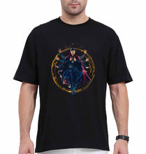Load image into Gallery viewer, Doctor Strange Superhero Oversized T-Shirt for Men-Black-Ektarfa.online
