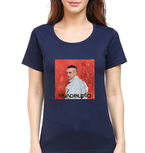 Load image into Gallery viewer, El Madrileño T-Shirt for Women-Navy Blue-Ektarfa.online
