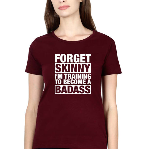 Gym T-Shirt for Women-Maroon-Ektarfa.online