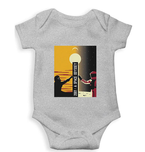 2001 A Space Odyssey Kids Romper For Baby Boy/Girl-Grey-Ektarfa.online