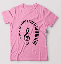 Load image into Gallery viewer, Piano T-Shirt for Men-Light Baby Pink-Ektarfa.online
