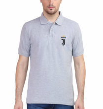 Load image into Gallery viewer, Juventus Logo Polo T-Shirt for Men-Grey-Ektarfa.online
