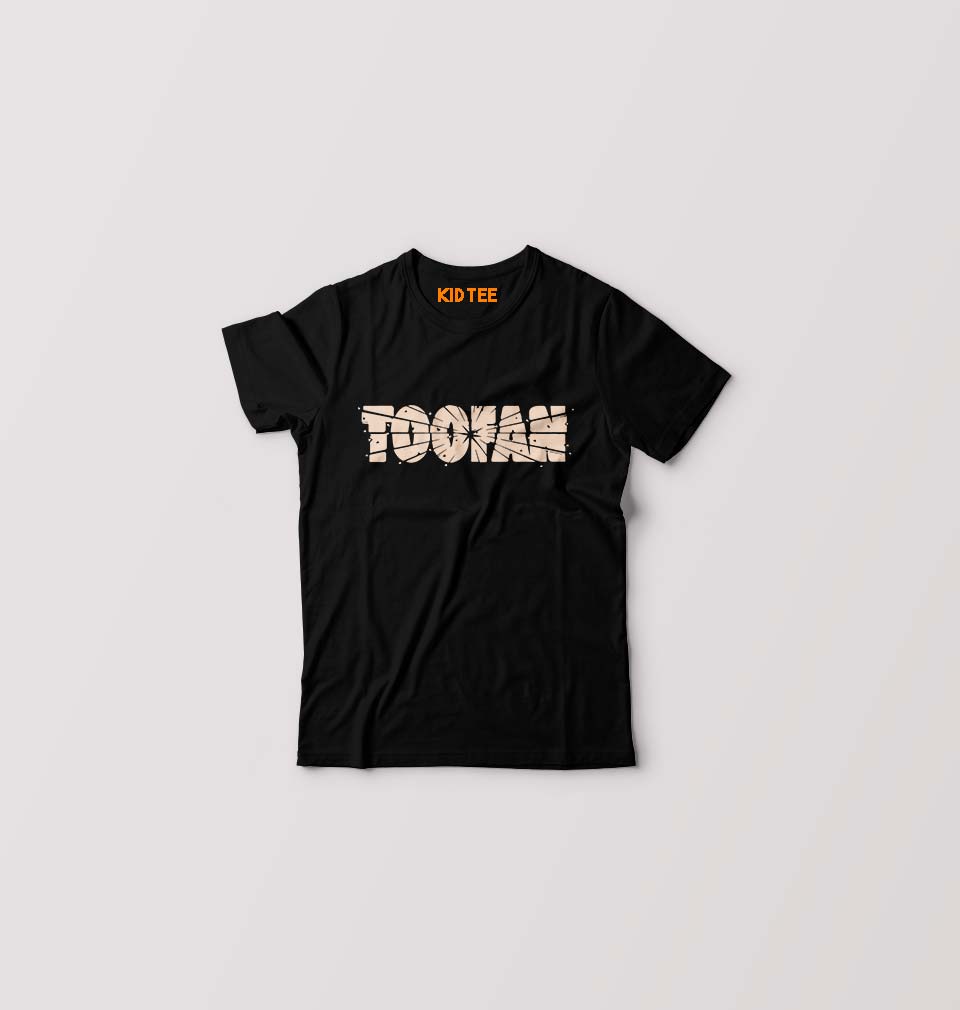 Toofan Kids T-Shirt for Boy/Girl-Black-Ektarfa.online