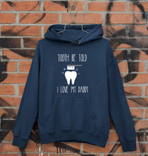Load image into Gallery viewer, Love Daddy Unisex Hoodie for Men/Women-Navy Blue-Ektarfa.online
