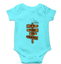 Load image into Gallery viewer, Travel Kids Romper For Baby Boy/Girl-0-5 Months(18 Inches)-Sky Blue-Ektarfa.online
