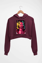 Load image into Gallery viewer, Shawn Michaels - Heartbreak Kid (HBK) (WWE) Crop HOODIE FOR WOMEN-Maroon-Ektarfa.online
