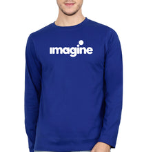 Load image into Gallery viewer, Imagine Riteish Deshmukh Full Sleeves T-Shirt for Men-Royal Blue-Ektarfa.online
