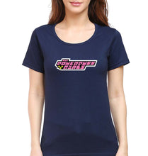 Load image into Gallery viewer, Powerpuff Girls T-Shirt for Women-Navy Blue-Ektarfa.online
