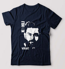 Load image into Gallery viewer, Virat Kohli T-Shirt for Men-Navy Blue-Ektarfa.online
