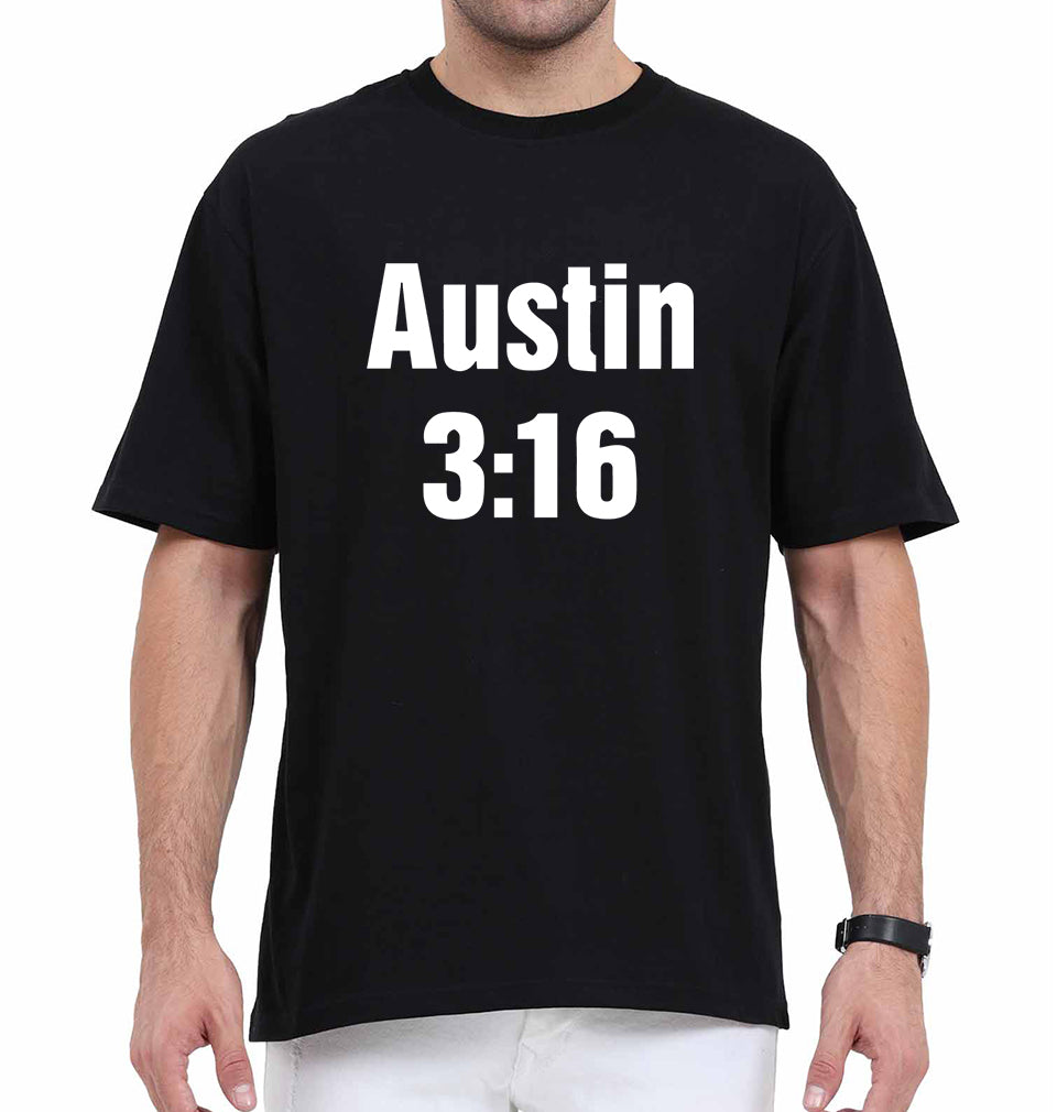 Stone Cold Steve Austin (WWE) Oversized T-Shirt for Men