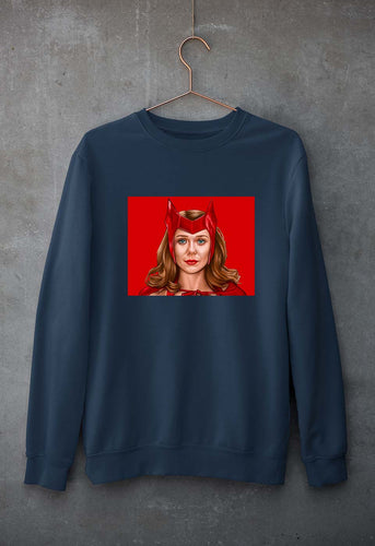 Scarlet Witch Wanda Unisex Sweatshirt for Men/Women-Navy Blue-Ektarfa.online