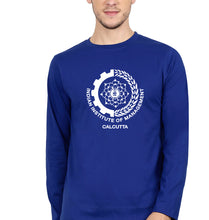 Load image into Gallery viewer, IIM Calcutta Full Sleeves T-Shirt for Men-Royal Blue-Ektarfa.online
