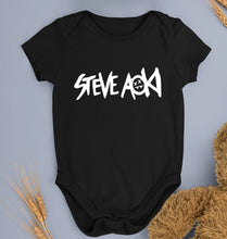 Load image into Gallery viewer, Steve Aoki Kids Romper For Baby Boy/Girl-Black-Ektarfa.online
