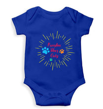 Load image into Gallery viewer, Dog Positive Vibes Kids Romper For Baby Boy/Girl-Royal Blue-Ektarfa.online
