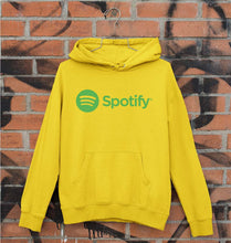Load image into Gallery viewer, Spotify Unisex Hoodie for Men/Women-Mustard Yellow-Ektarfa.online
