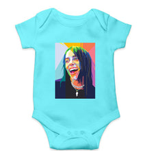 Load image into Gallery viewer, Billie Eilish Kids Romper For Baby Boy/Girl-Sky Blue-Ektarfa.online
