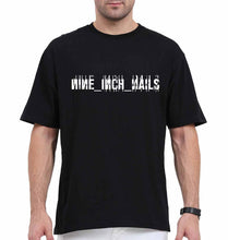 Load image into Gallery viewer, Nine Inch Nails Oversized T-Shirt for Men-Black-Ektarfa.online
