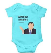 Load image into Gallery viewer, Michael Scott Kids Romper For Baby Boy/Girl-Sky Blue-Ektarfa.online
