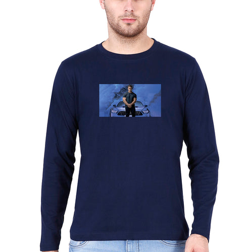 Fast X John Cena Full Sleeves T-Shirt for Men-Navy Blue-Ektarfa.online