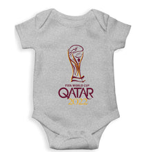 Load image into Gallery viewer, FIFA World Cup Qatar 2022 Kids Romper For Baby Boy/Girl-0-5 Months(18 Inches)-Grey-Ektarfa.online
