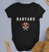 Load image into Gallery viewer, Harvard Kids Romper For Baby Boy/Girl-0-5 Months(18 Inches)-Black-Ektarfa.online
