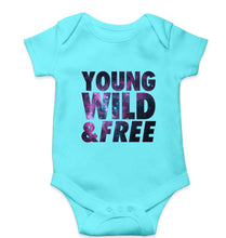 Load image into Gallery viewer, Young Wild Free Kids Romper For Baby Boy/Girl-Sky Blue-Ektarfa.online
